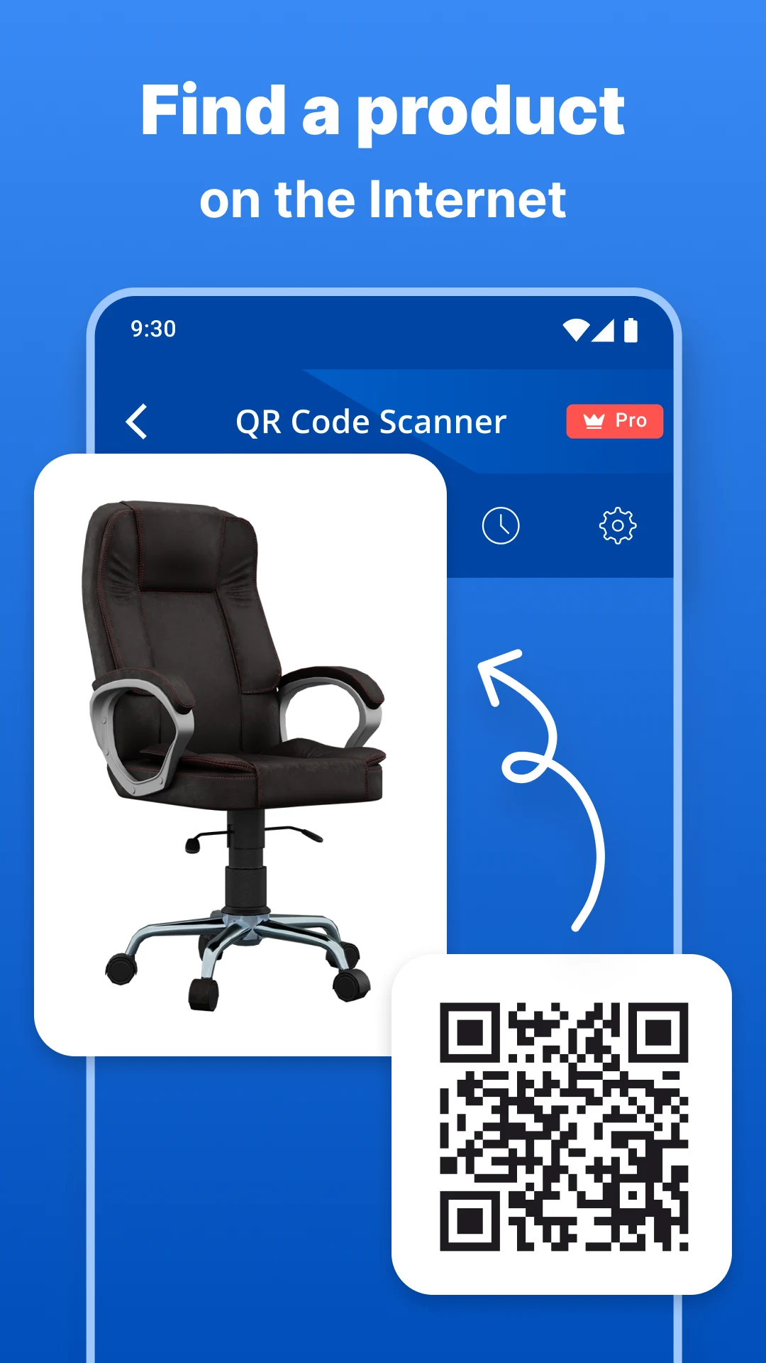QR scanner - Barcode reader screenshot