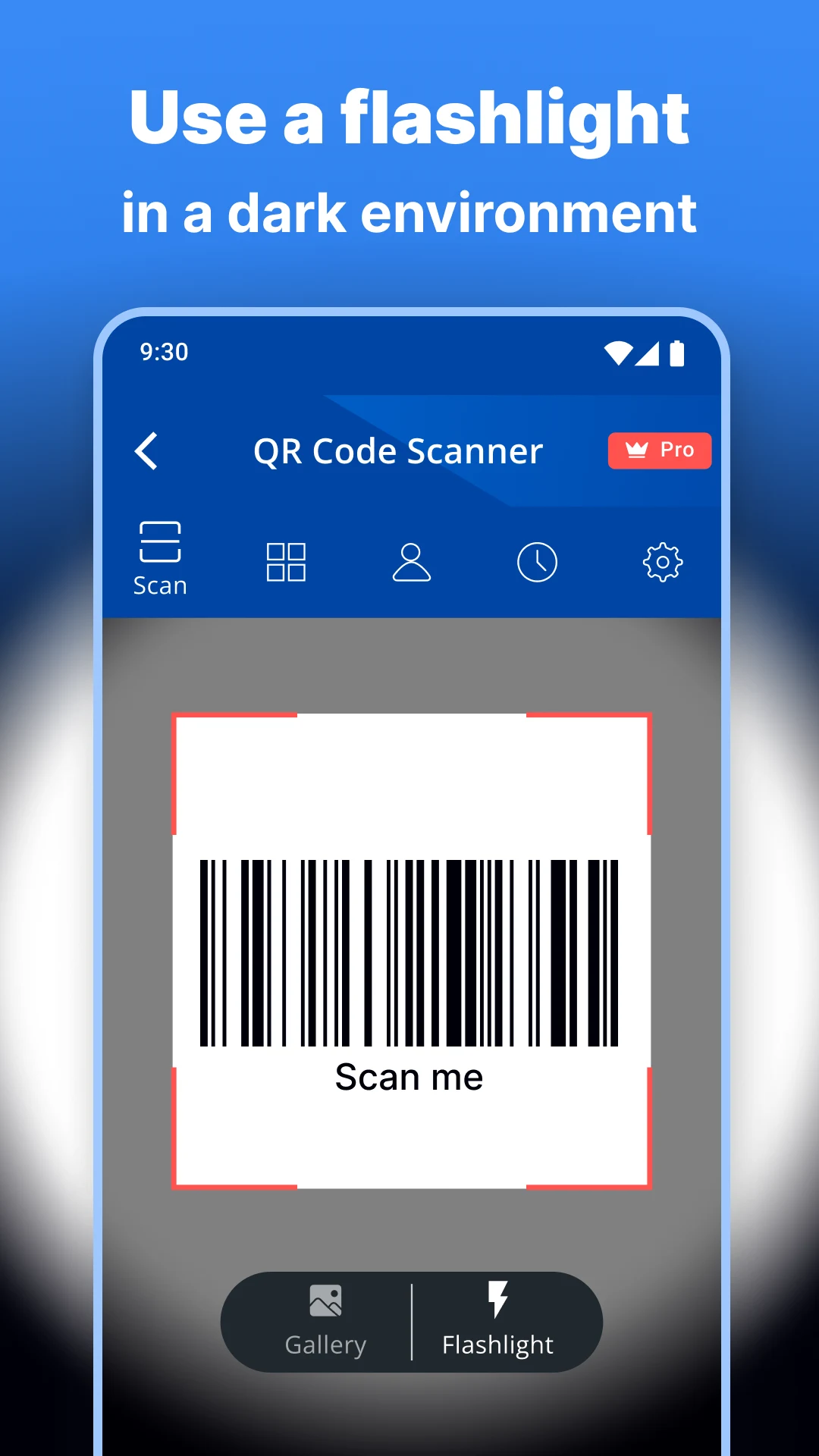 QR scanner - Barcode reader screenshot
