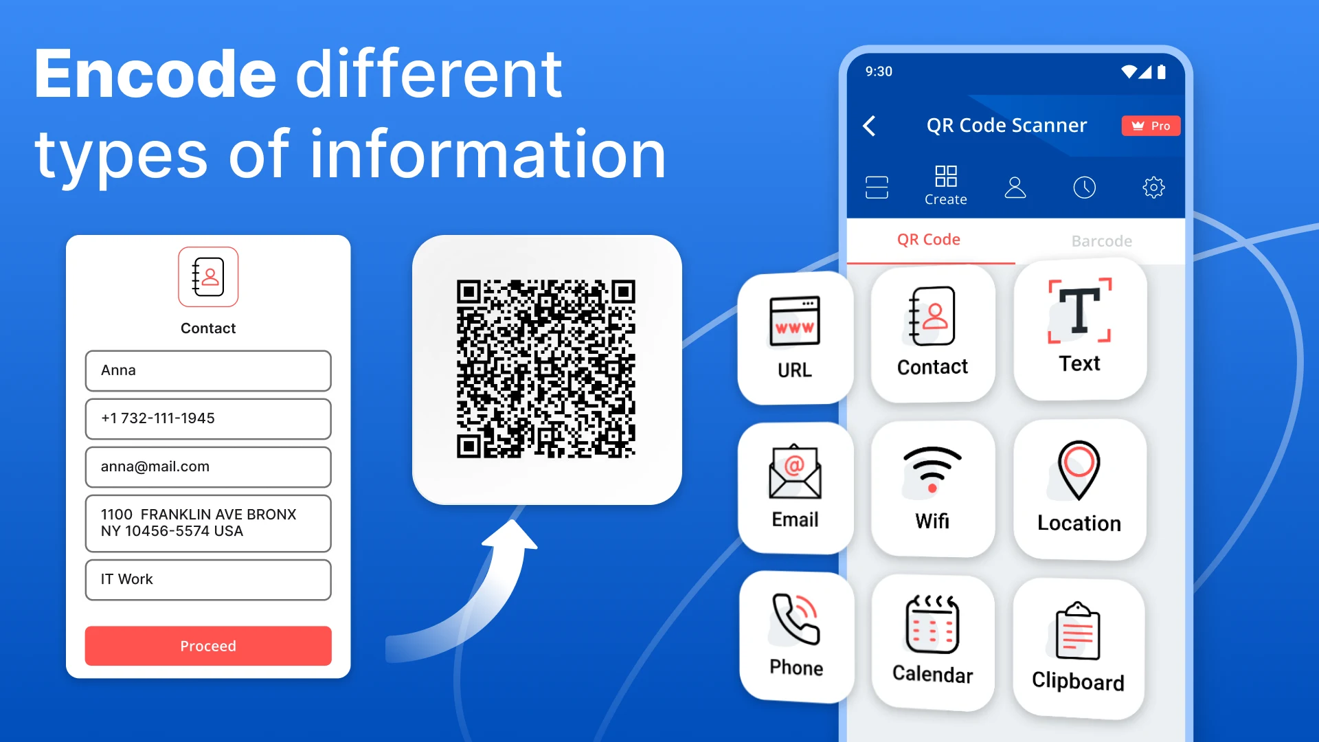 QR scanner - Barcode reader screenshot